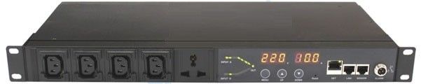 Instalasi Horisontal UPS Aksesoris Intelligent ATS Dual Power Source PDU