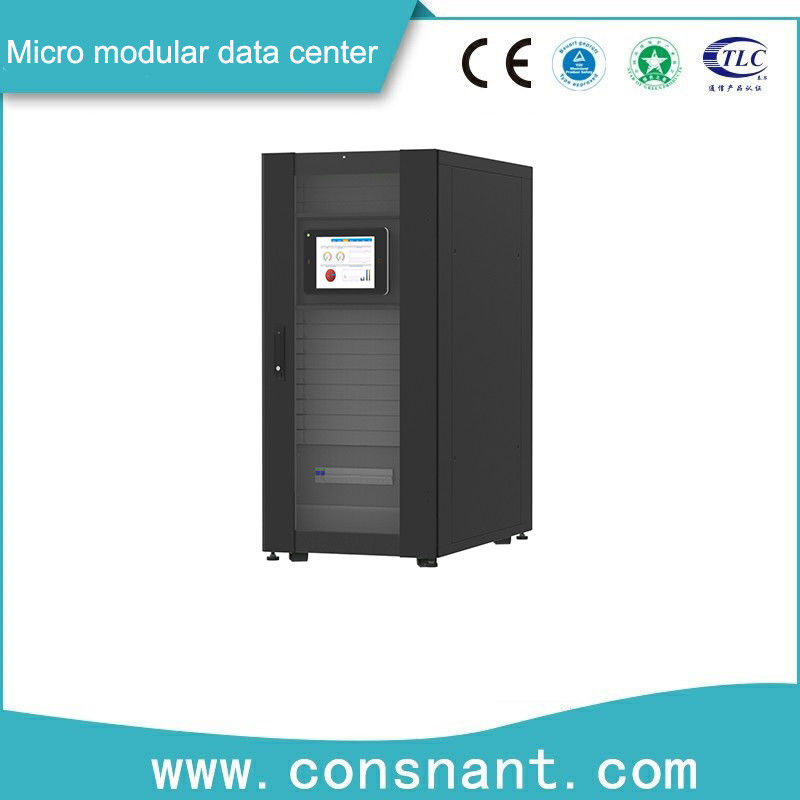 Basic 8 Slots Micro Modular Data Center 2N Redundancy Configuration Untuk Pusat Data