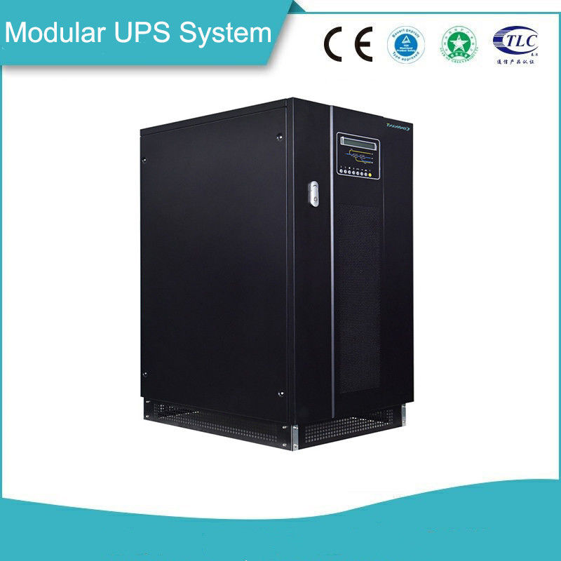 Low THDi Modular UPS System Kuat Overload Kemampuan Kendali DSP Kontrol Stabilitas Tinggi