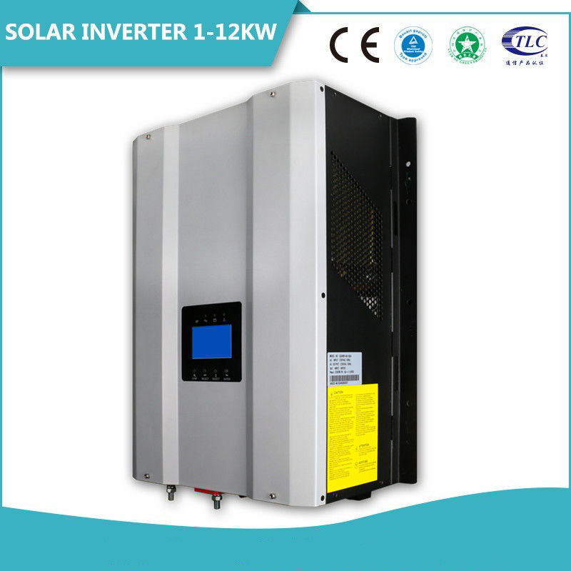 Hybrid Off Grid Solar Power Inverter 48v Untuk 230v Pure Sine Wave Output 1-12kw