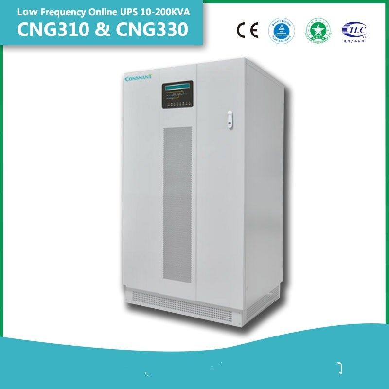 CNG310 UPS Frekuensi Rendah Online 384VDC Tegangan Baterai 45-65Hz Kecerdasan Tinggi