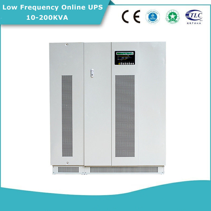 Tiga Phase 120KVA Low Frequency Online UPS Tegangan Input 380 VAC Untuk Telekomunikasi