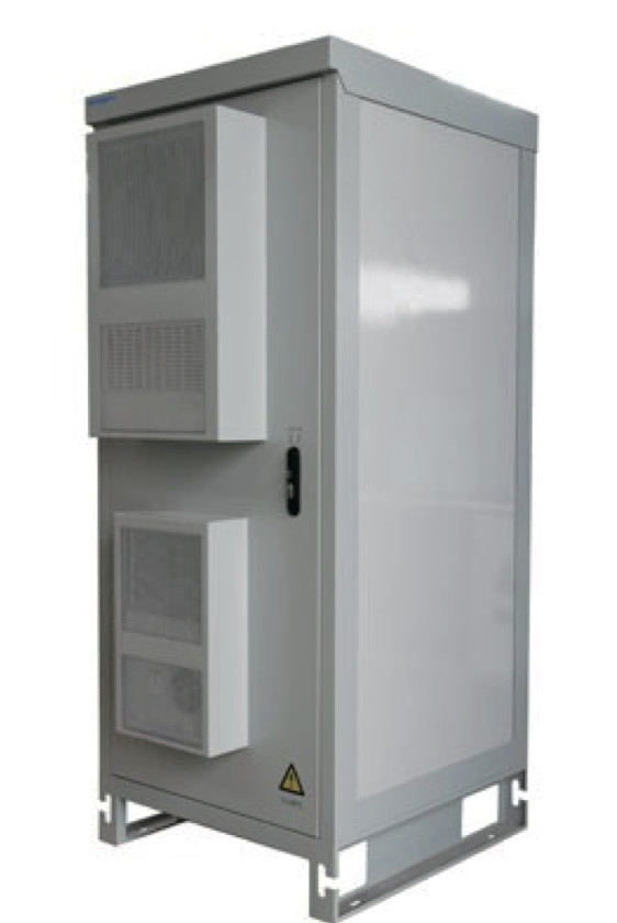 Ruang Pengguna 40u Ip55 Kotak Lampiran Bingkai Logam Outdoor 19 Inch Rack Cabinet
